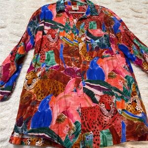 FARM Rio Multicolor Animal Print Dress
